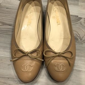 Authentic Chanel ballet flats